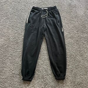 Nike Chicago Bulls Joggers Sweatpants Black Standard Issue Mens Medium NBA
